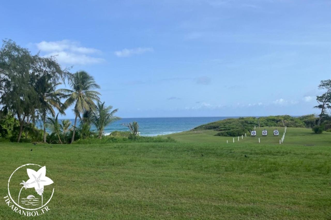 Studio Ti Karanbol Rdc Vue Mer Dans Residence De Tourisme Sainte-Anne (Grande-Terre) Exterior foto